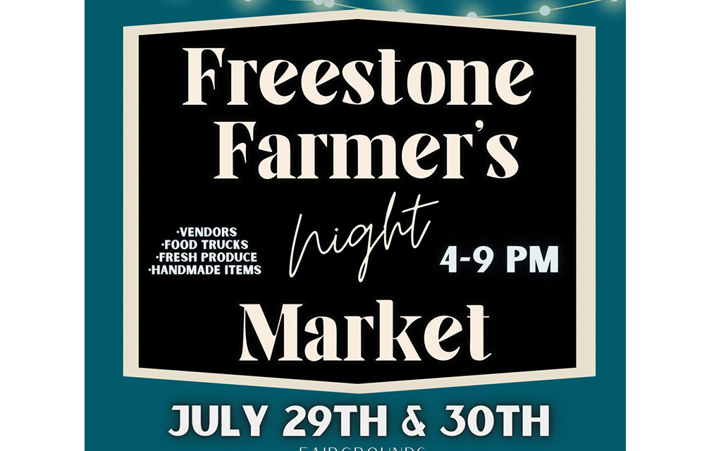 Freestone Farmers ‘Night’ Market Debuts This Weekend