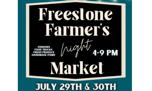 Freestone Farmers ‘Night’ Market Debuts This Weekend