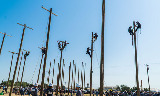 TSTC students wow onlookers at Lineworker Rodeo