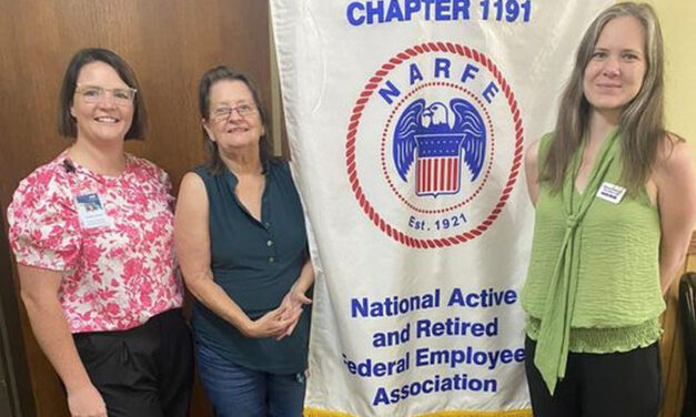 Meals on Wheels Speaks to NARFE in Corsicana