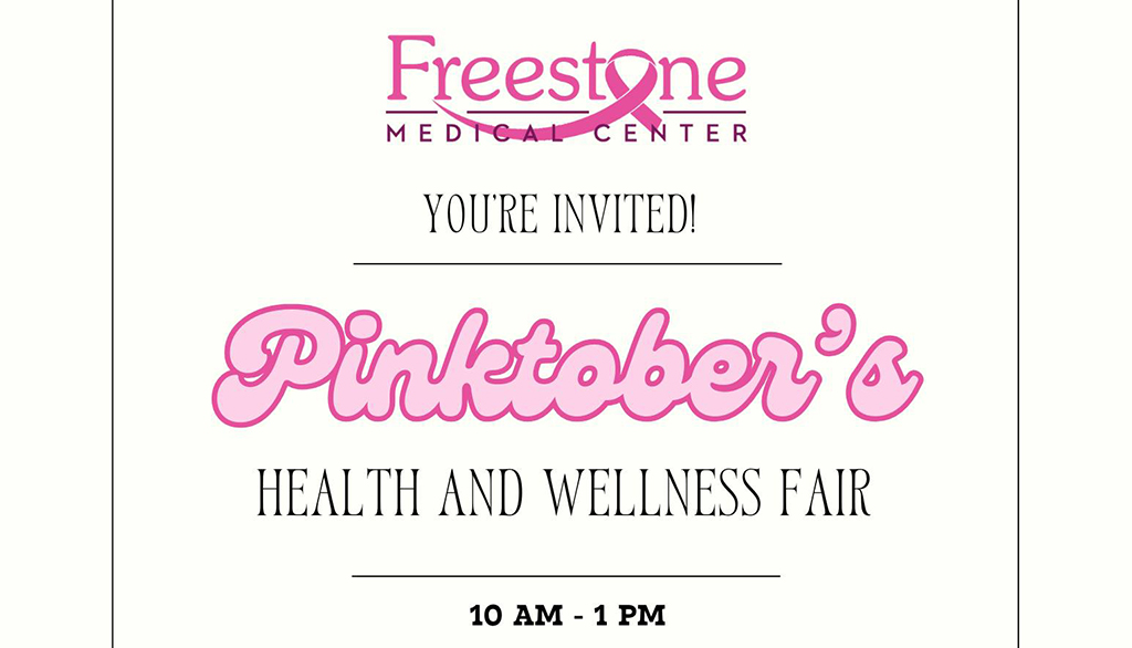 Free Flu Shots, Health Information, and Lunch at Pinktober’s Health & Wellness Fair Oct. 14th
