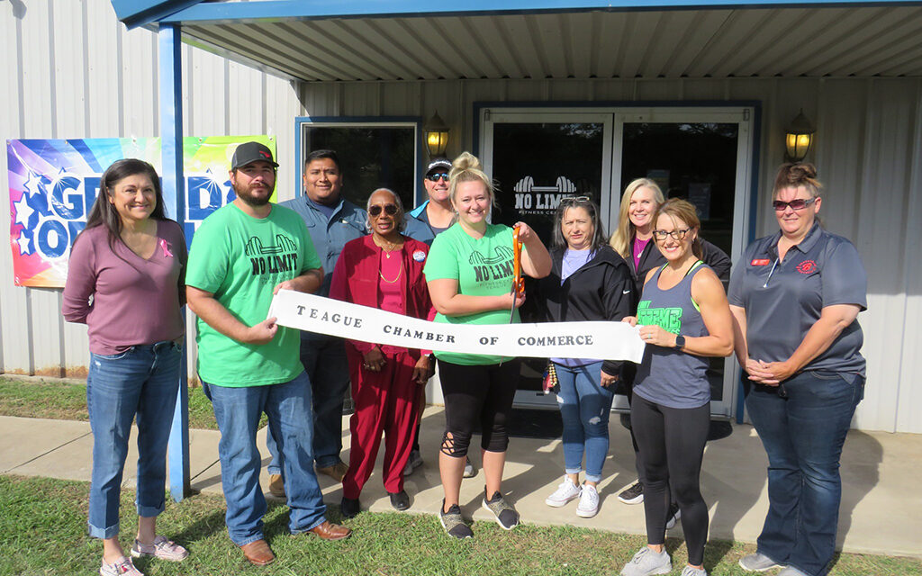 No Limit Fitness Center Hosts Open House, Joins Teague Chamber