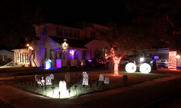 Who Has this Year’s Spookiest Yard? Wortham Garden Club Knows!
