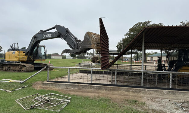 Work Begins with Hog Pen Renovation at the Fairgrounds