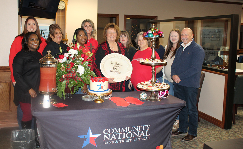 Celebrating 30 Years with Community National Bank & Trust