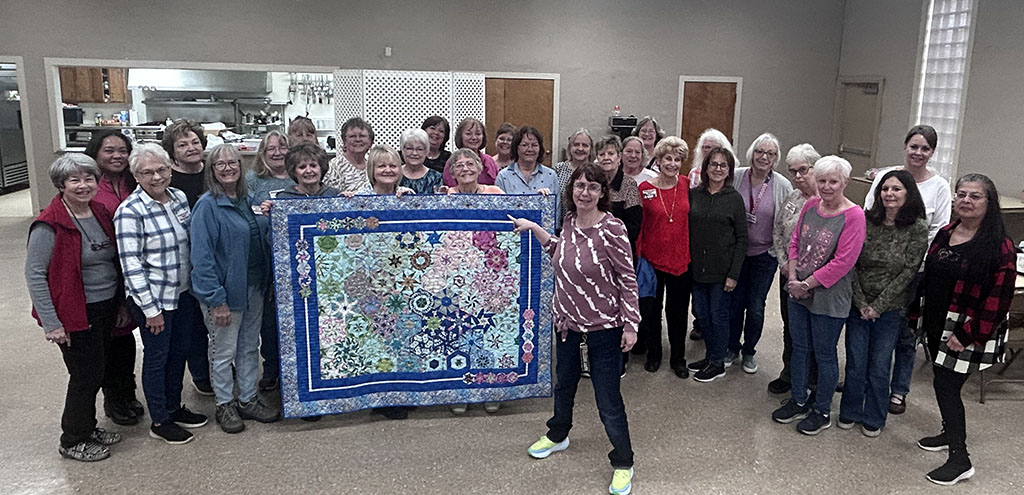 Quilt Guild Creates New Piece for Charity Raffle