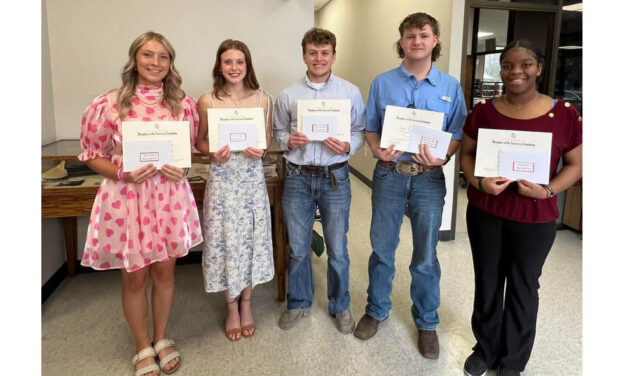 Local Seniors Honored as DAR Good Citizens