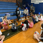 Top High School Basketballer Encourages Wortham Girls Little Dribblers During Lock-In Event