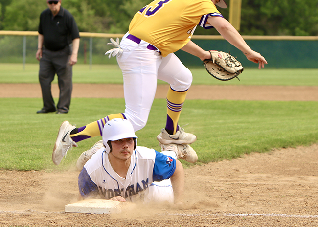 Freestone County High School Baseball in Action