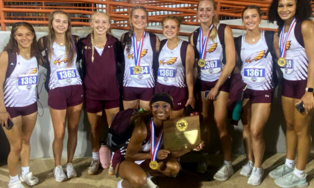 Fairfield Lady Eagles Strike Gold…again in State Track Meet