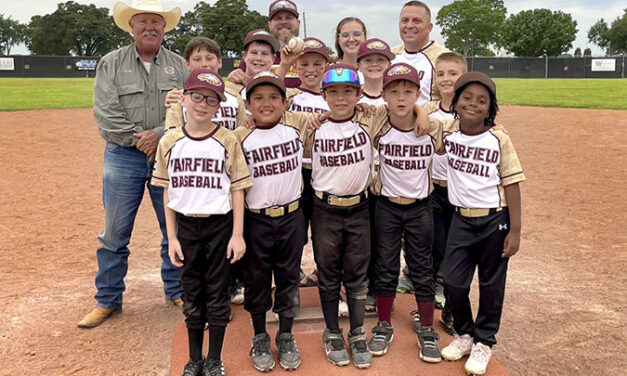 Little League Champions for 6U Celebrate