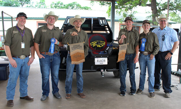 Fairfield FFA Named Grand Champion in Ag Mechanics, Teague FFA Team Reserve Champions