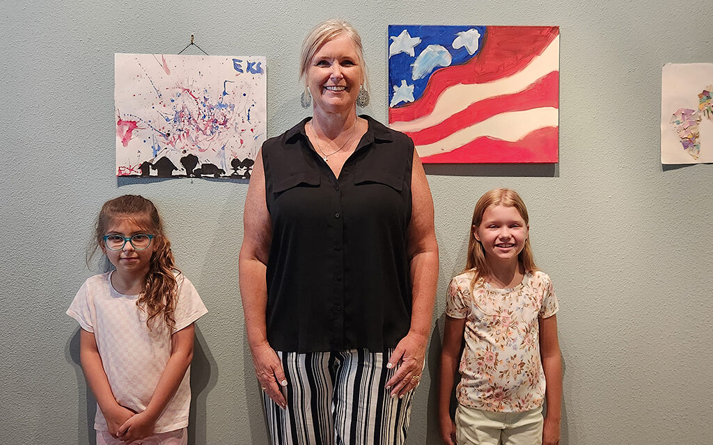 Art Walk Highlights Mrs. Thorne’s Art Camp