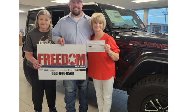 Freedom by Ed Morse Auto Group Donates Big Check for Cancer Support