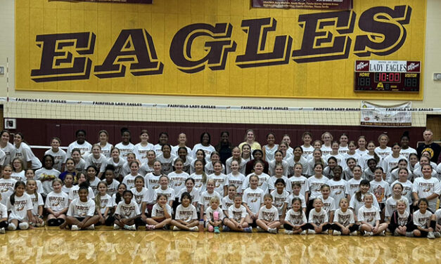 Large Crowd of Athletes Attend Volleyball Camp at FHS