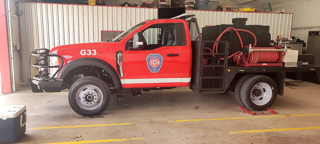 New Truck for Streetman Volunteer Fire Department