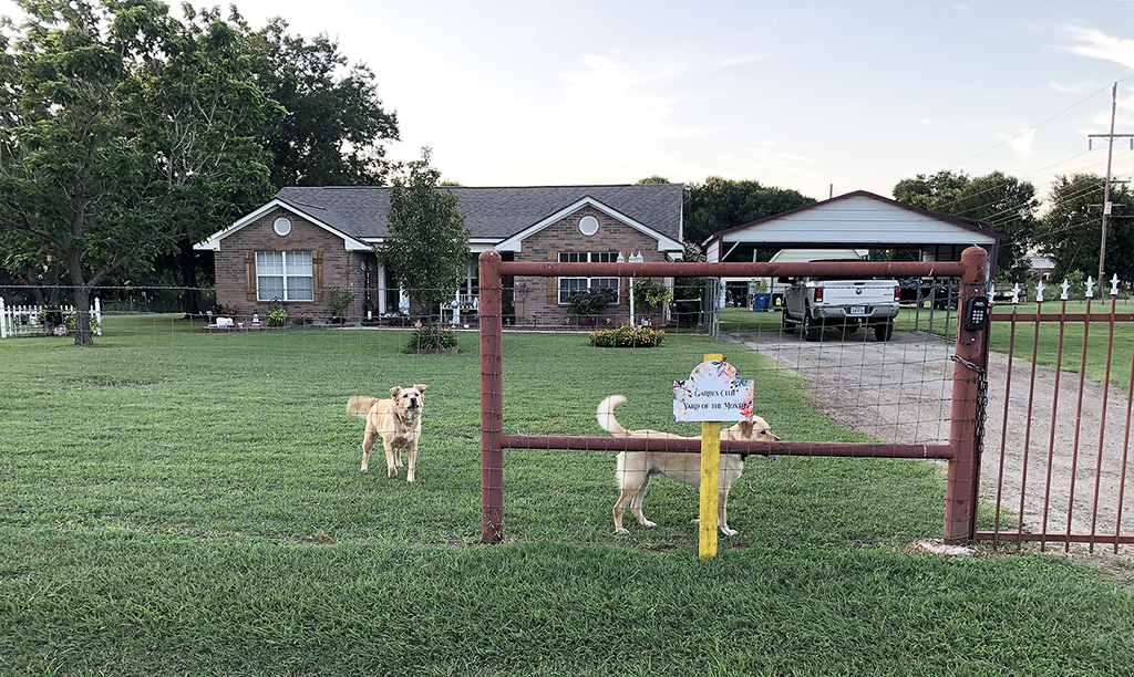 Wortham Garden Club Announces Yard of the Month