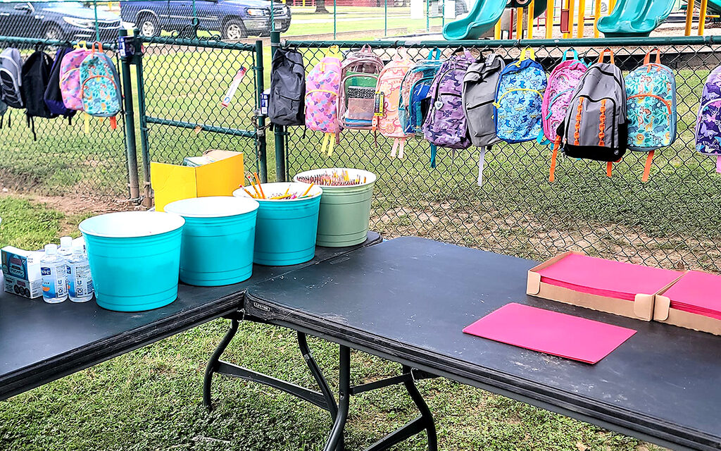 Huge Turnout for 4th Annual Back-to-School Giveaway in Fairfield