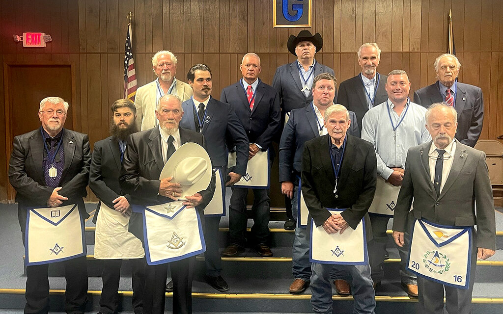 New Officers Installed at Fairfield Masonic Lodge #103