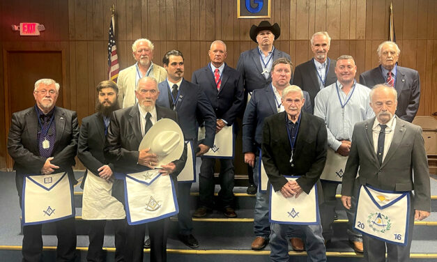 New Officers Installed at Fairfield Masonic Lodge #103