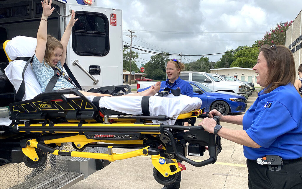 Fairfield Library Patrons Inspect Ambulance as First Responders Join Storytime