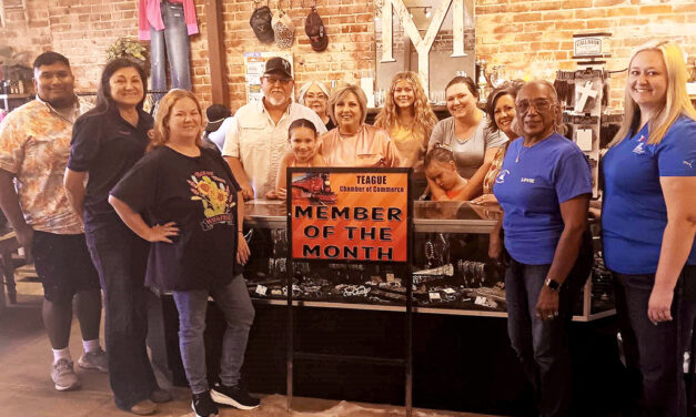 Yoakum Mercantile Named Teague Business of the Month