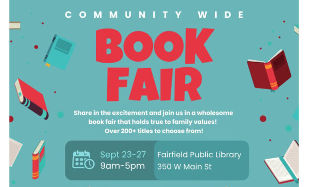 Family-Friendly Book Fair Planned Sept. 23-27