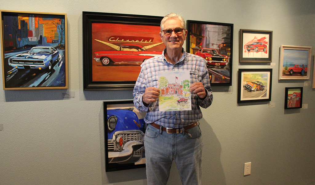 ‘Classic Cars’ Collection to be Exhibited thru Sept. 20 at Trinity Star Art Gallery