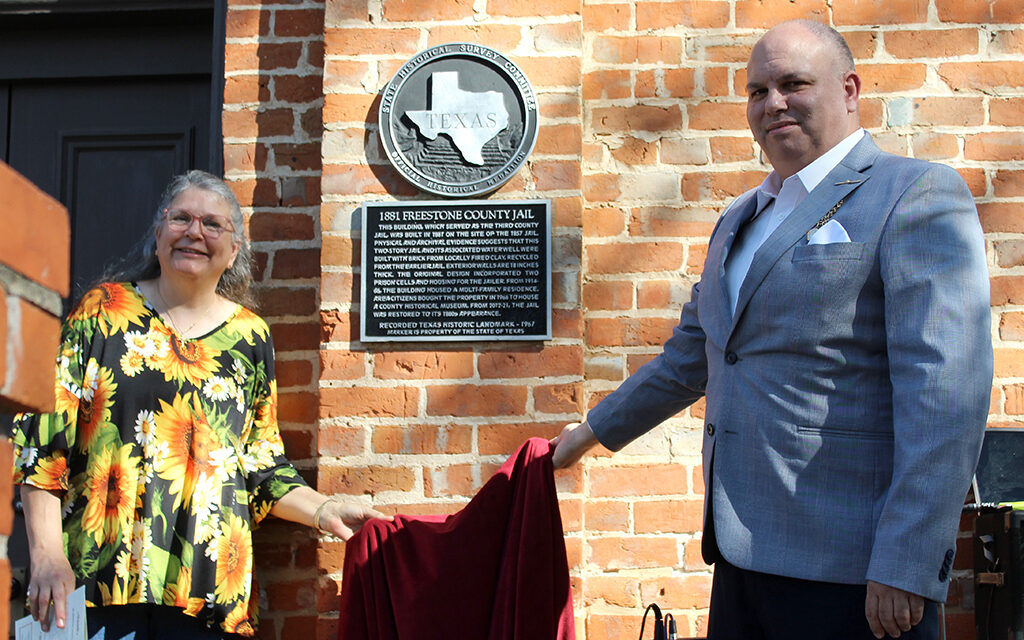 New Historical Marker Officially Installed at Freestone County Museum