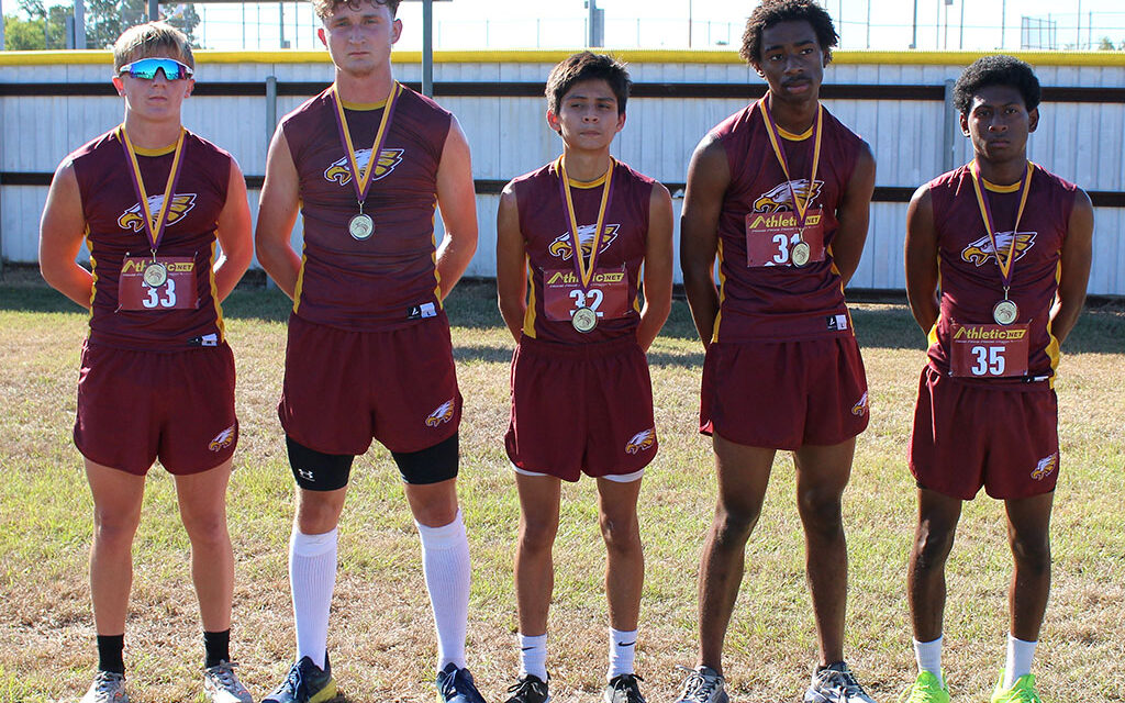 Fairfield XC Varsity Boys Take First Place Team at Golden Eagle Run