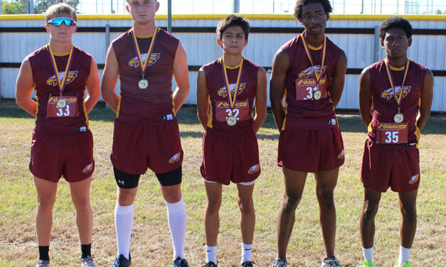 Fairfield XC Varsity Boys Take First Place Team at Golden Eagle Run