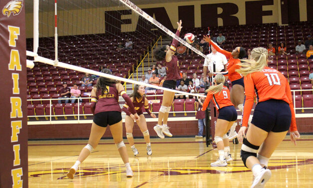 Fairfield Wins Volleyball Battle of Hwy 84 Against Teague