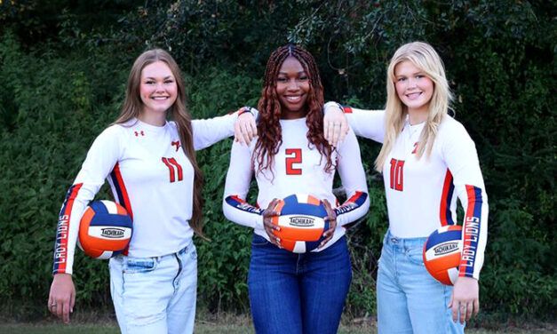 Lady Lions Volleyball Recognize Senior Athletes