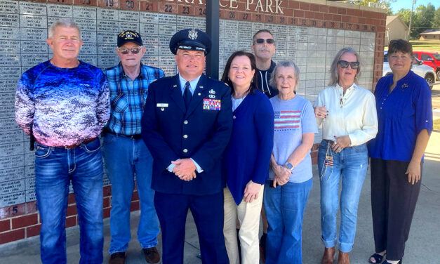 Veterans Recognized During Teague Ceremony