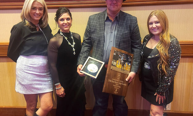 Fairfield Stock Contractor Earns PRORODEO Award for Bucking Horses