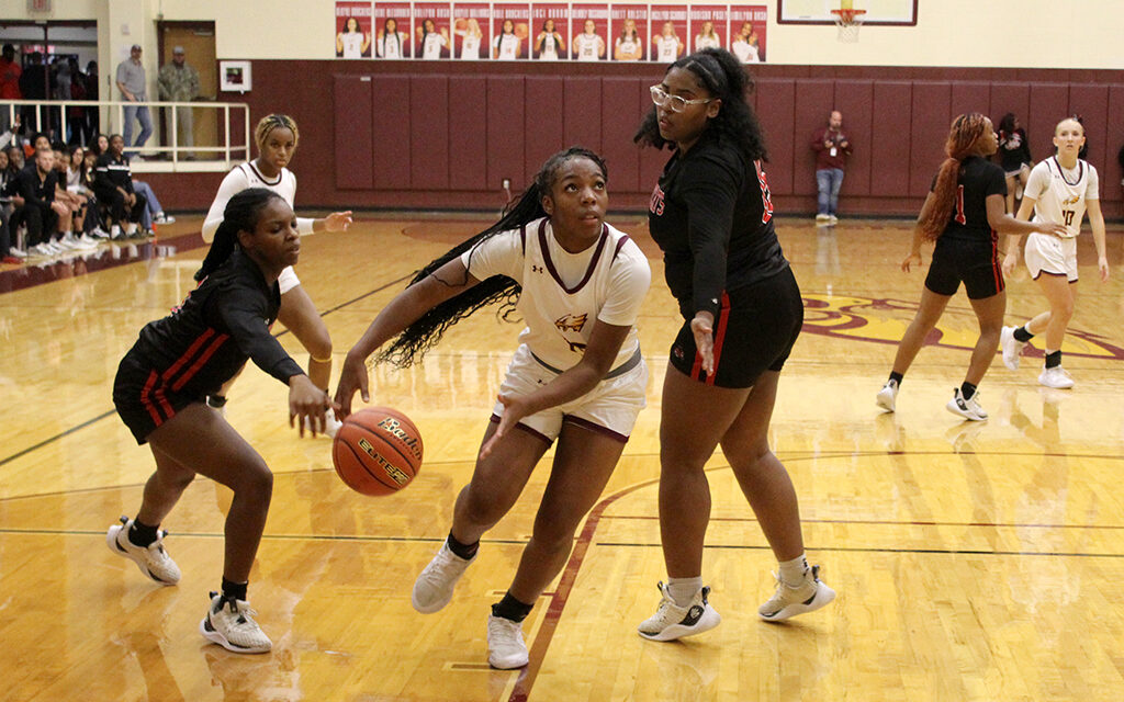 Lady Eagles take home District Win to Begin 2025