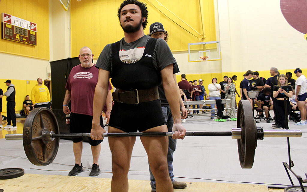 Last Qualifying Meet for FHS Boys Powerlifting Team