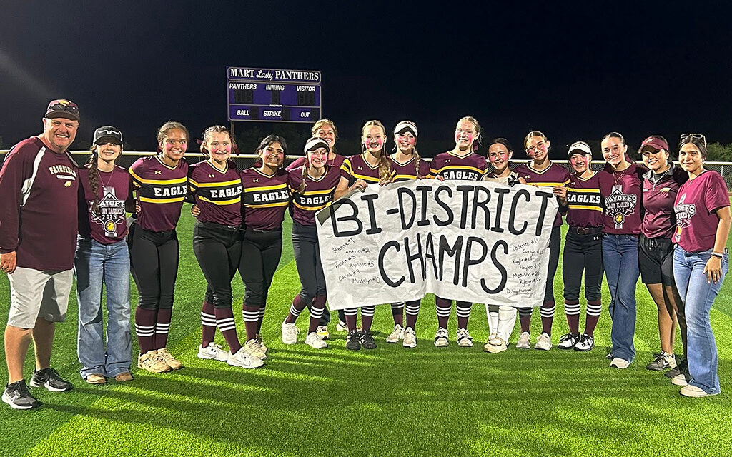 FHS Lady Eagles Bi-District Champions