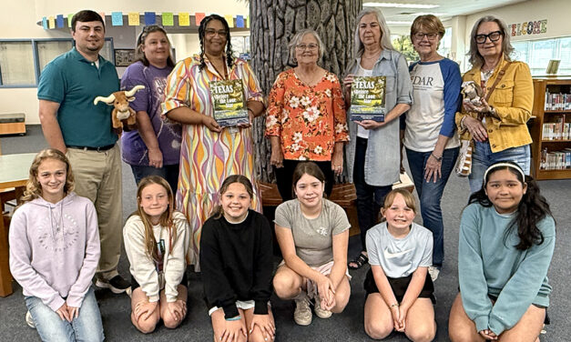 Texas History Books Donated to Teague Elementary and Fairfield Intermediate
