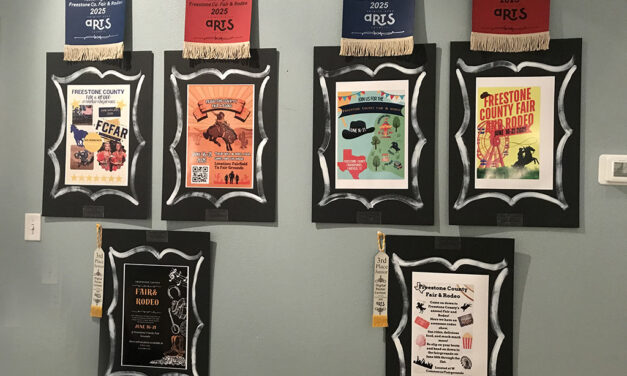 Poster Winners Announced:  Inaugural Student Contest Features Freestone County Fair
