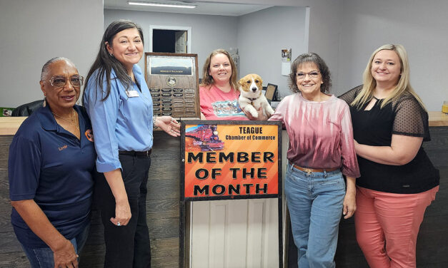 Teague Insurance Named Member of the Month by Teague Chamber
