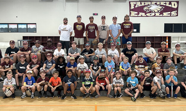 50 Campers Enjoy Eagle Baseball Camp