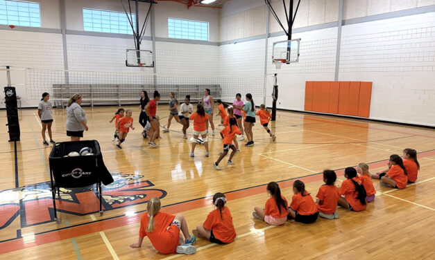 Successful Volleyball Camp at THS
