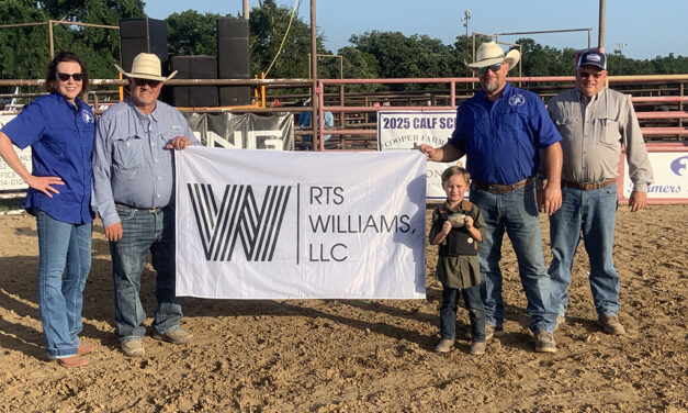 Freestone County Rodeo Action:  Mutton Busting Winners