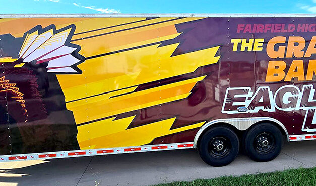Student-Designed Art Featured on New Band Travel Trailer