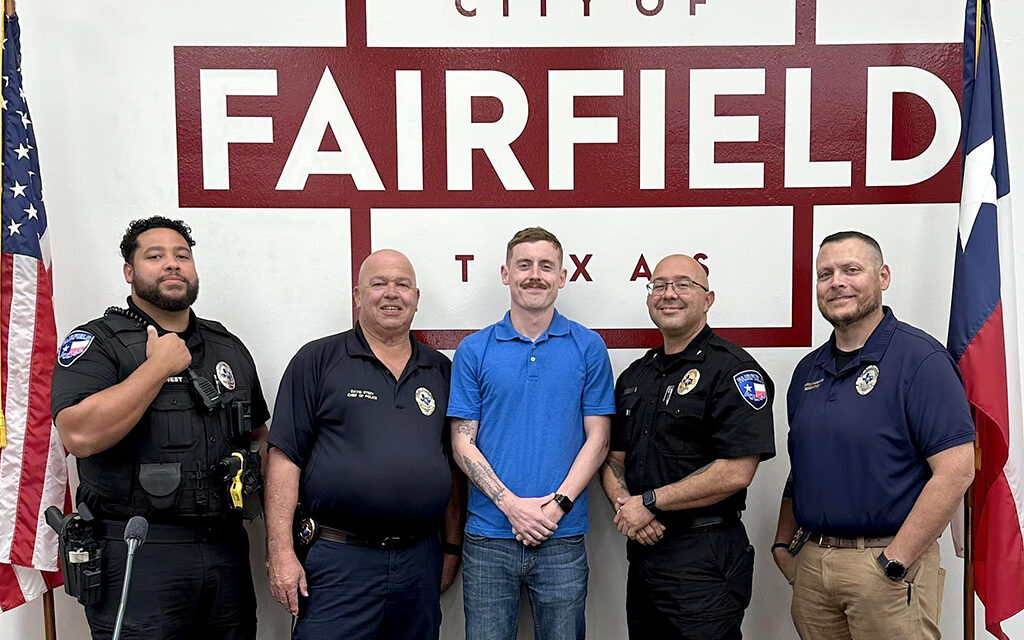 Fairfield PD Welcomes Academy Student