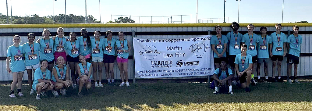 Over 60 Thinclads Complete Fairfield’s annual Copperhead Run
