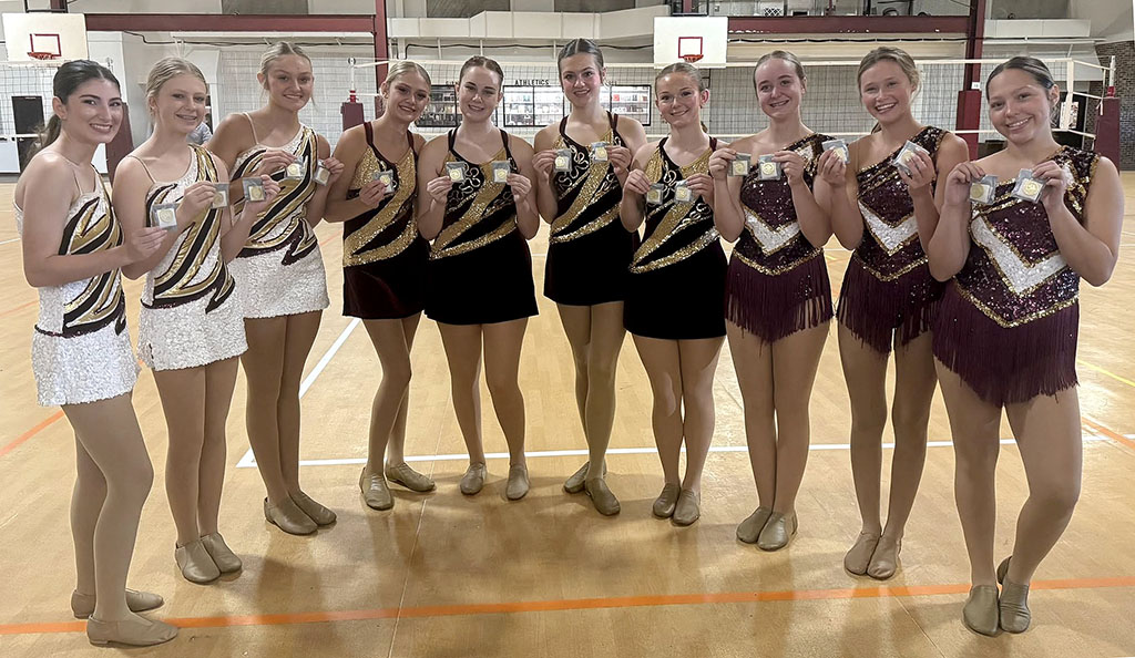 Eagle Twirlers Qualify for State Competition