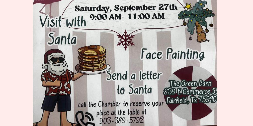 Santa Makes Plans to Visit Early for Breakfast in September