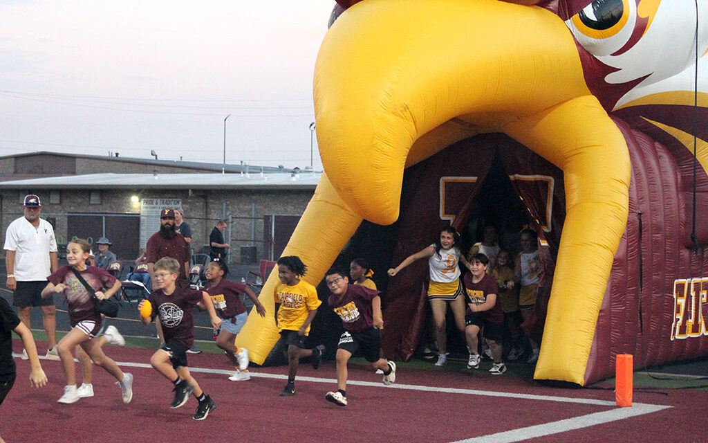 Eagles Fly By Bison 63-21